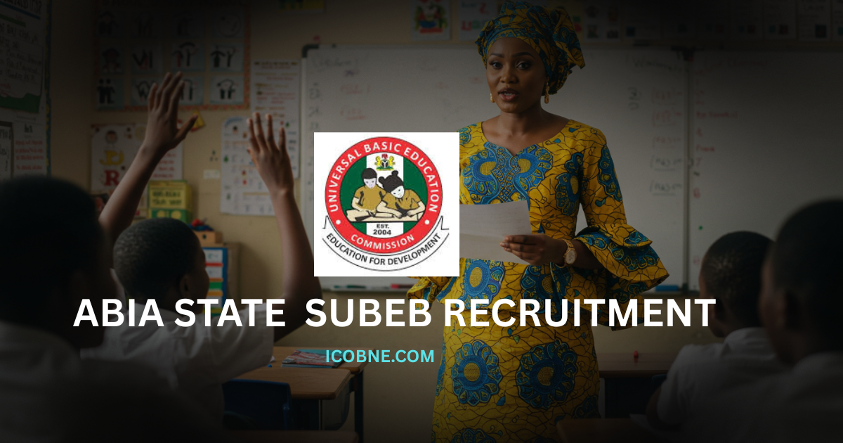 How To Apply For ABIA State SUBEB Recruitment